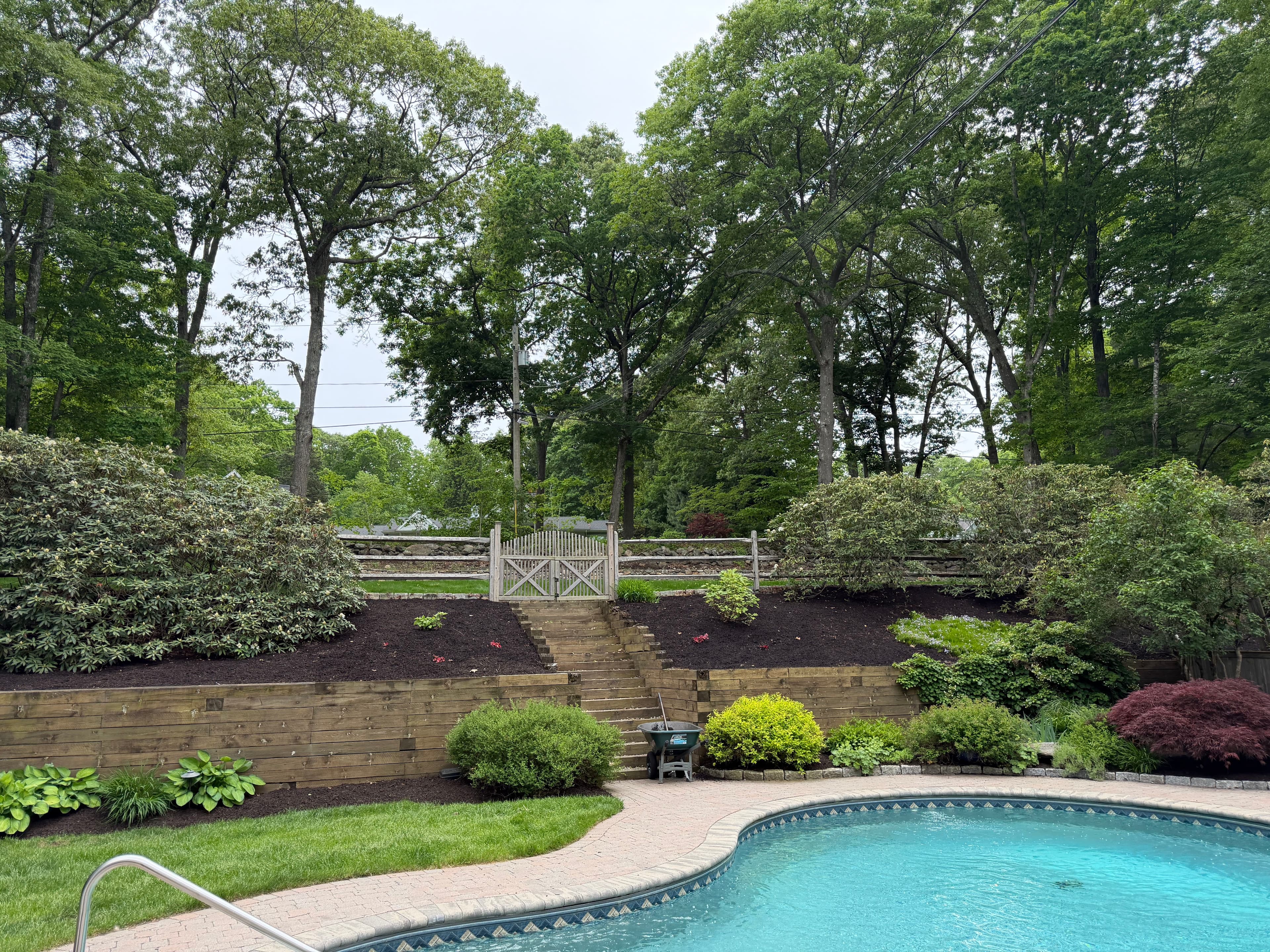 Project Fresh Mulch Install Brings Madison CT Landscape Back to Life image